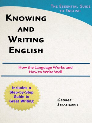cover image of Knowing and Writing English